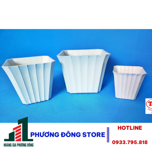 Chậu khía vuông 